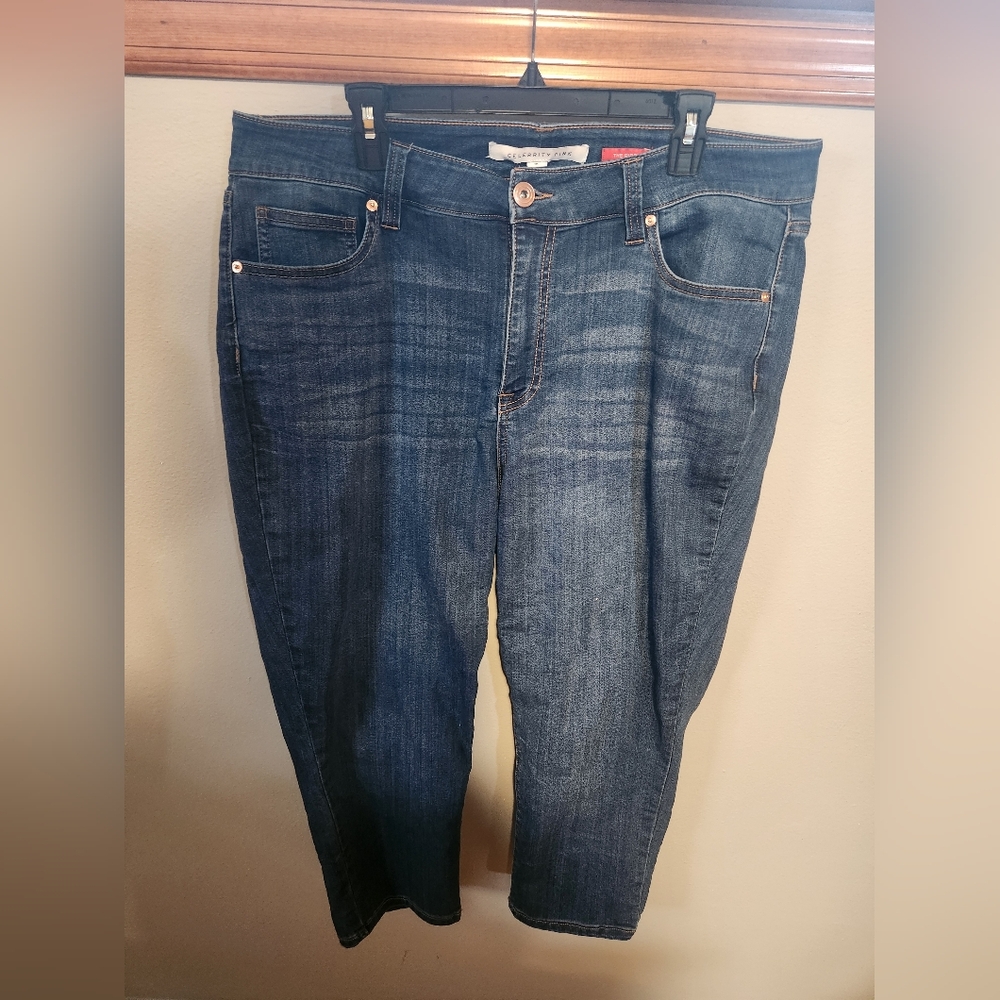 Celebrity Pink Dark Blue Jeans